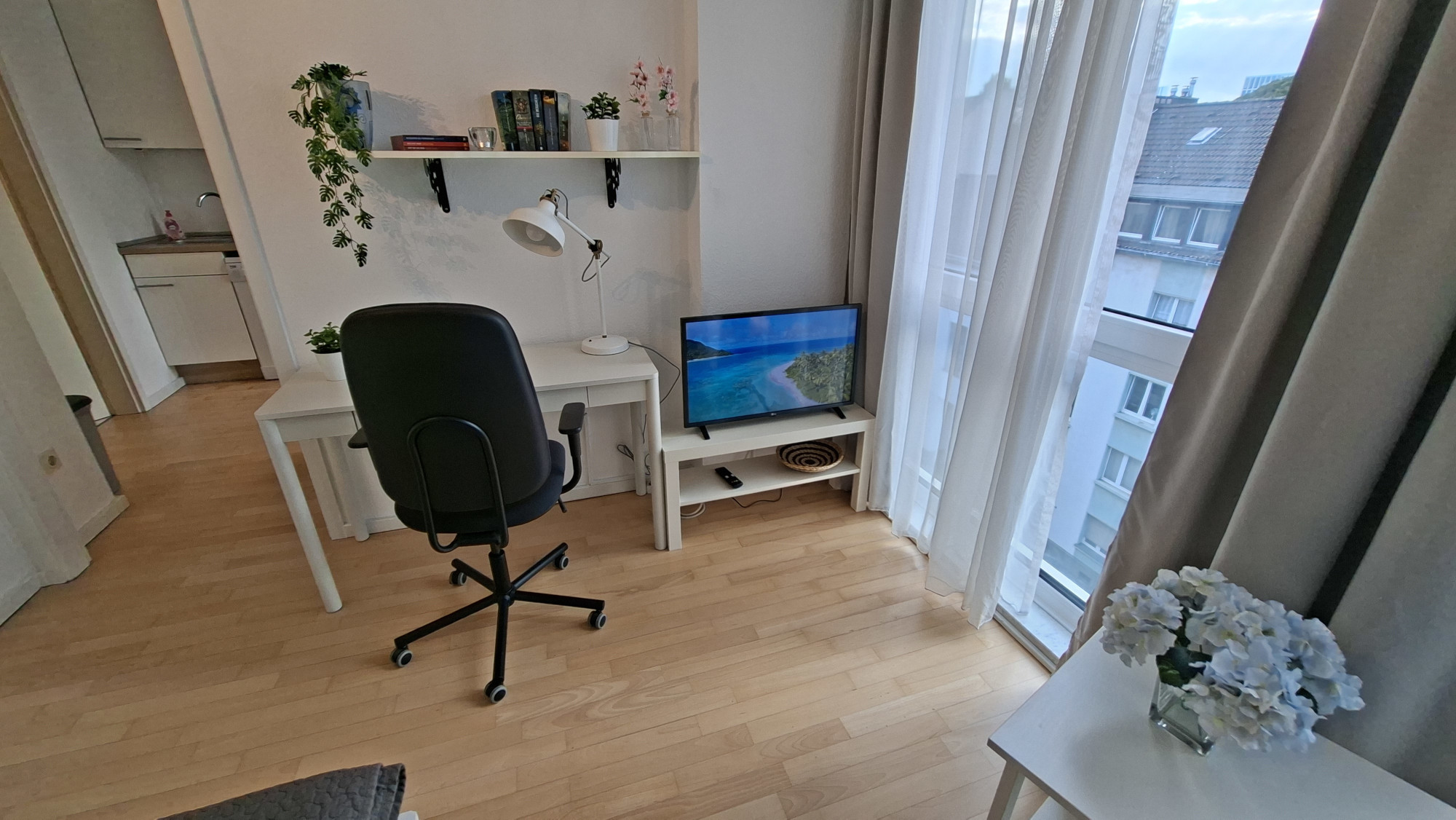 Wohnung mit Rheinturm Blick